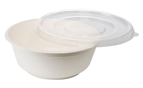 Box Of 1,000 (20 Bags Of 50) Round Cane Fibre Salad Bowls Without Lids Ø 114 Mm 25 Cl - 707845 - 2
