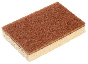 Spontex Pack Of 10 Eco-responsible Sponge Scouring Pads 128x84 Mm - 710361 - 1