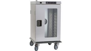 Trans'therm Oven 10 Gn 1/1 On Wheels - Without Humidification - Glazed Door - 893810 - 1