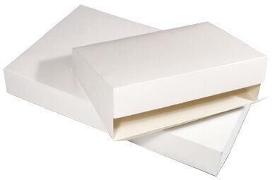 Packet Of 25 White Cardboard Catering Boxes 600x400x100 Mm - 930418 - 1