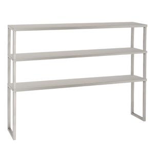Parry Stainless Steel Triple Tier Heated Chefs Rack with L Bracket 1000x350mm - JM517 - 1