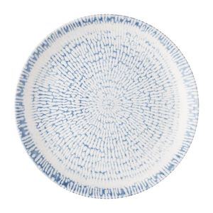 Churchill Cascade Coupe Plates Indigo 217mm (12 Pack) - JM019 - 1