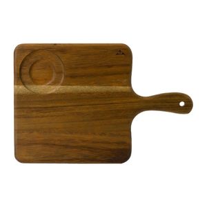 Dudson Acacia Wood Square Handled Boards 380x355mm (4 Pack) - FZ056 - 1