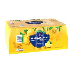 San Pelligrino Lemon Cans 330ml (24 Pack) - KA814 - 3