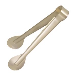 Comas Ice Tongs Champagne 190mm (10 Pack) - JM257 - 1