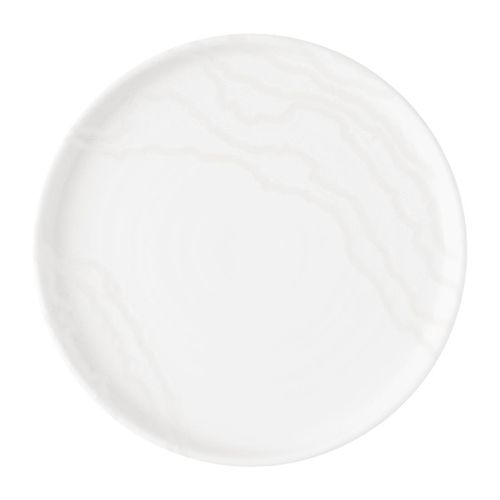 Churchill Tide Walled Plates White 260mm (6 Pack) - JM048 - 1