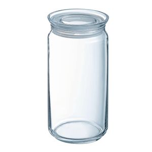 Luminarc Pure Jars with Glasses Lids 1.5Ltr (6 Pack) - JK607 - 3