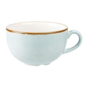 Churchill Stonecast Cappuccino Cups Duck Egg Blue 460ml (6 Pack) - FF660 - 1
