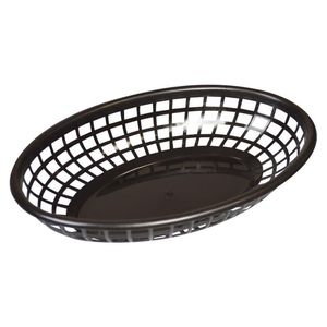 Fast Food Basket Pk 6 Black 23 X 15Cm - FFB-96K - 1