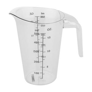Sunnex Stackable Measuring Jug 0.5Ltr Clear Pc - PCJ05 - 1