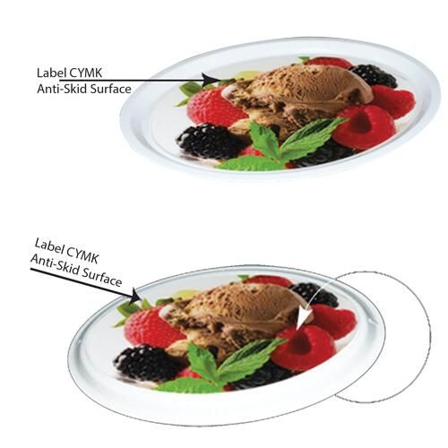 Custom Branded Oval Tray (29x21cm) - C5043 - 1