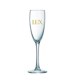 Custom Branded Vina Stem Flute Glass (190ml/6.75oz) - C6419 - 1