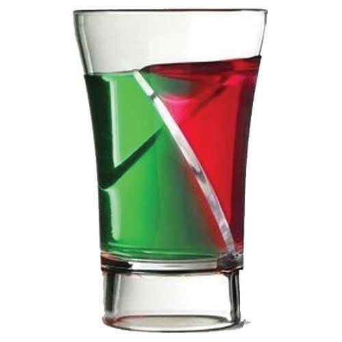 Custom Branded Reusable Twister Shot Glass (30ml/15ml+15ml) - C2235 - 2