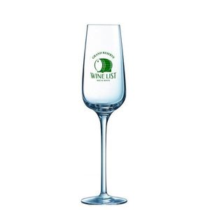 Custom Branded Sublym Stemmed Flute Wine Glass (210ml/7.4oz) - C6383 - 1