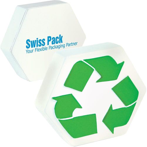 Custom Branded Stress Recycle Logo - S0871 - 1