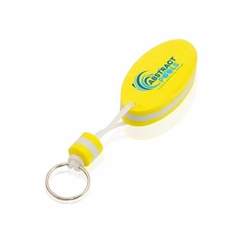 Custom Branded Float Bicolor Keyring - N0168 - 6
