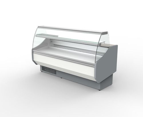 Coreco CVED-8-30-C Curved Glass Serveover, 2995mm - CVED-8-30-C - 3