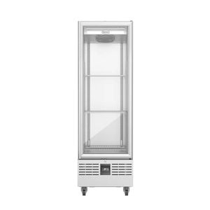 Foster FSL400G/11-310 Slimline Single Glass Door Refrigerated Upright Display Cabinet, 400 Litres - 11-310 - 1