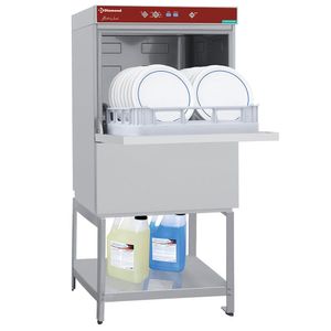 Diamond DFE8/6_BD/F-S 500mm Basket Frontloading Dishwasher with Open Understorage, 18 Plates - DFE8-6_BD-F-S - 1