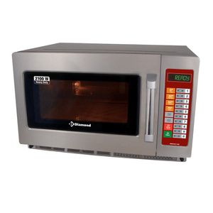 Diamond DW3421-DE Stainless Steel Microwave, 2100W - DW3421-DE - 1