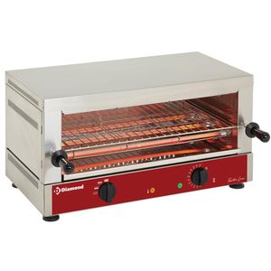 Diamond MS12/R-N Electric Toaster Salamander Grill, 1/1 GN - MS12-R-N - 1