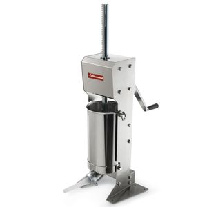 Diamond BSM-12V Stainless Steel Vertical Manual Sausage Filler, 12 Liters - BSM-12V - 1