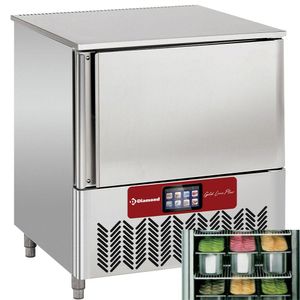 Diamond DBT51/TS_ST51/6X5 Stainless Steel Blast Freezer - DBT51-TS_ST51-6X5 - 1