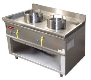 Diamond CHINA/2S 2 Burner Wok Stove - CHINA-2S - 1