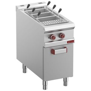 Diamond E9/CPA4-N 6 Basket Freestanding Electric Pasta Cooker on Neutral Closed Cupboard, 9kW - E9-CPA4-N - 1