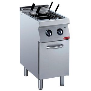 Diamond E17/CPA4-N 4 Basket Freestanding Electric Pasta Cooker on Neutral Closed Cupboard, 6kW - E17-CPA4-N - 1