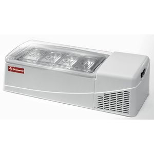 Diamond GEL/48L-R2 White Ice Cream Conservator Display, 1255mm - GEL-48L-R2 - 1
