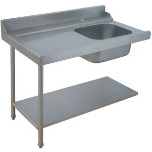 Diamond GTV-12 Left Pre-Wash Entry Table - GTV-12 - 1