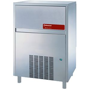 Diamond ICEV250A Stainless Steel Flat Ice Cube Maker, 105kg/24hrs Output - ICEV250A - 1