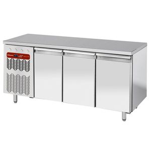 Diamond TG3N/HGX-R2 3 Door Stainless Steel Refrigerated Counter, 405 Litres - TG3N-HGX-R2 - 1