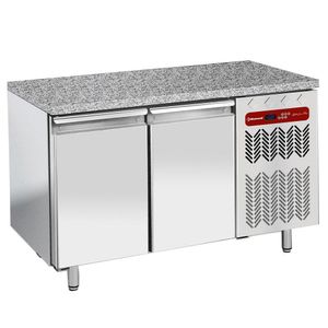 Diamond TP2N/HG-R2 2 Door Stainless Steel Refrigerated Counter, 345 Litres - TP2N-HG-R2 - 1
