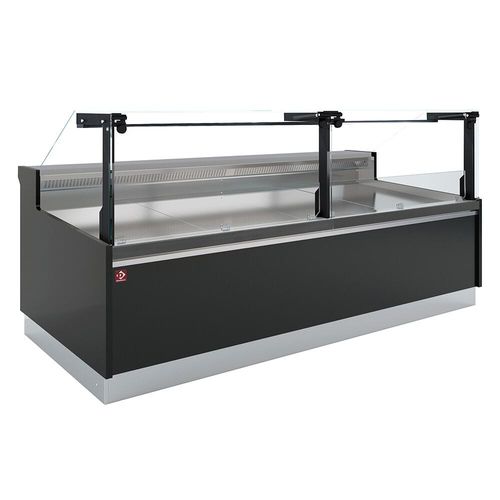 Diamond DPT20-V5 Refrigerated Counter w/ Vertical Glass 90° with Piston Lift - DPT20-V5 - 2