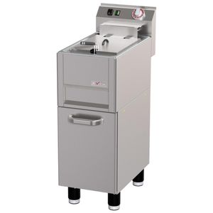 Diverso WR-EF13-28 Electric fryer 13 liters on stand, with drain - WR-EF13-28 - 1