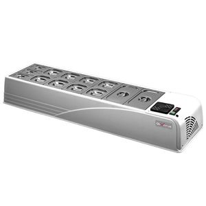 Diverso WR-MIDI-R2 Refrigerated food set up structure 7x 1/3 h150 mm - WR-MIDI-R2 - 1