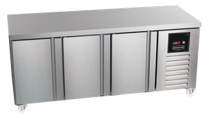 Sterling Pro Green SNI-6-200-30-NS 3 Door Freezer Counter Plain Top - SNI-6-200-30-NS - 1