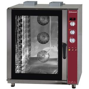 Diamond PFG-111/S Gas Convection Oven with Automatic Humidifier - PFG-111-S - 1