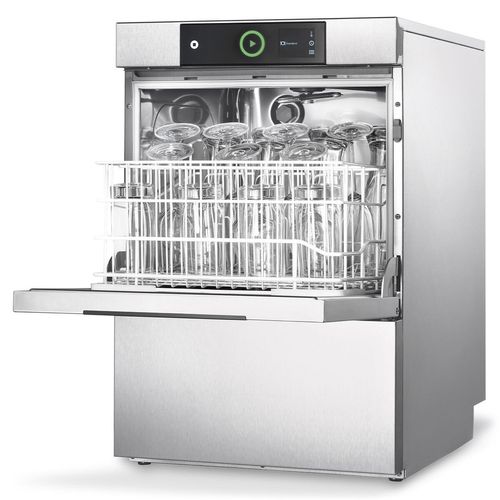 Hobart GCP-10C 400mm Basket Frontloading Commercial Glasswasher with Drain Pump, 16 Pint Capacity - GCP-10C - 2