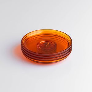 3oz Saucer HuskeeRenew 4-Pack Amber (X12) - 3