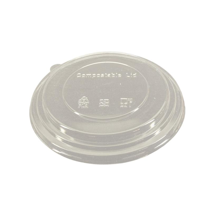 CPLASLID500 - Enviroware PLA Clear Lid for 500/750/1000ml Containers - Case 300 - CPLASLID500