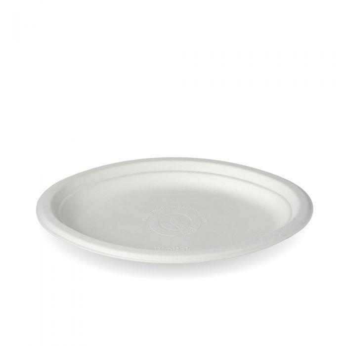 BioPak 10"X7" Small Oval Plate - Case of 500 - 1389 - 1
