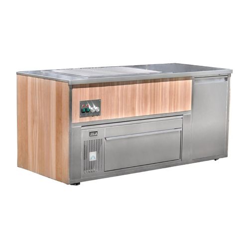 Synergy Grill Outdoor Cook Station 900 with Adande Drawer Fridge - FP451 - 1