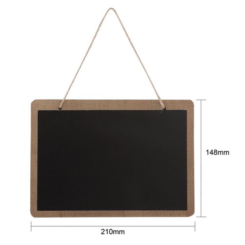 Olympia Hanging Magnetic Chalkboard A5 148(H) x 210(W)mm (Pack of 4) - FD952 - 2
