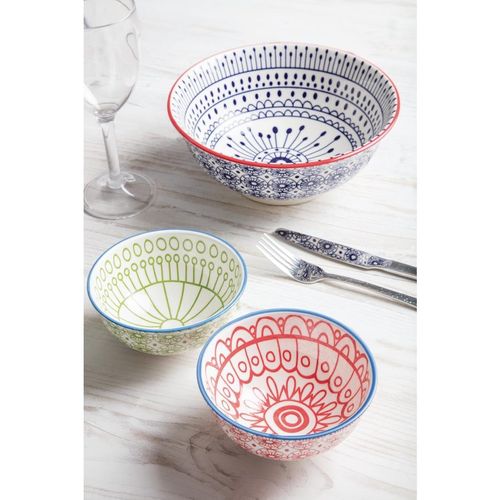 Olympia Fresca Small Bowls Red 120mm (Pack of 6) - DR770 - 7
