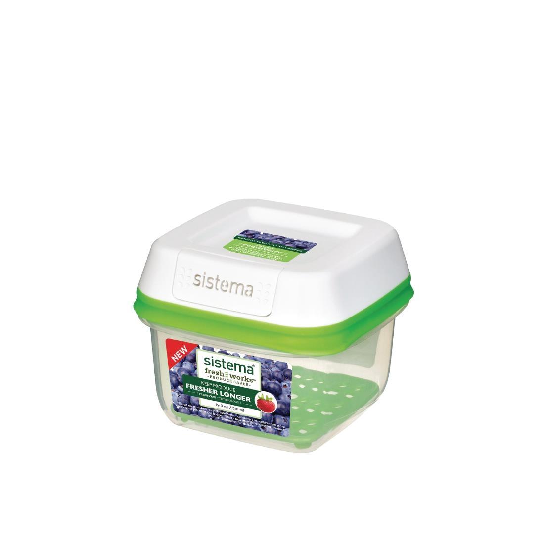 Sistema FreshWorks Small Square Container 0.591Ltr - DY366 - 1