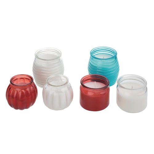 Olympia Pumpkin Jar Candle Red (Pack of 12) - CS751 - 4