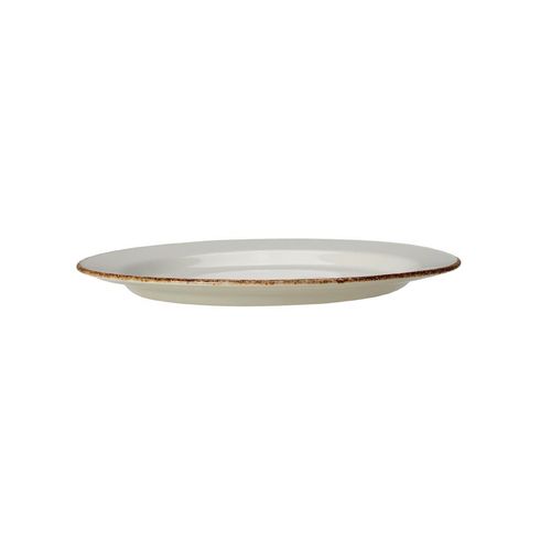 Steelite Brown Dapple Slimline Plates 203mm (Pack of 24) - VV764 - 2